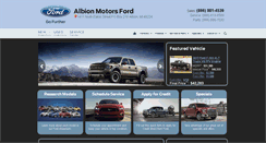 Desktop Screenshot of albionmotorsford.com